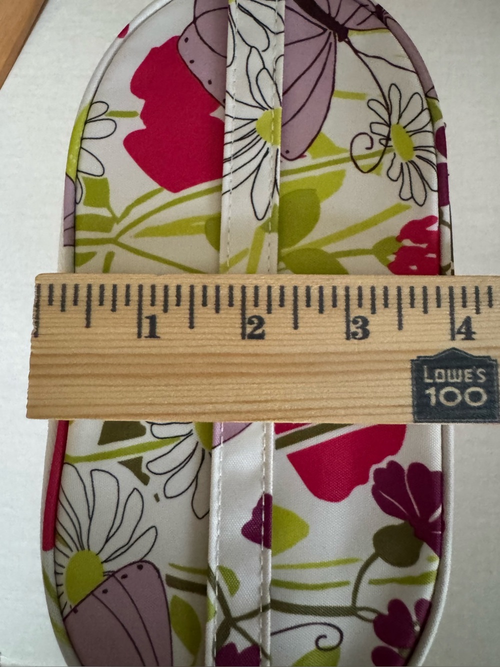 Clinique vintage cosmetics makeup travel bag (1 of 2) NWT floral butterflies - Picture 4 of 7